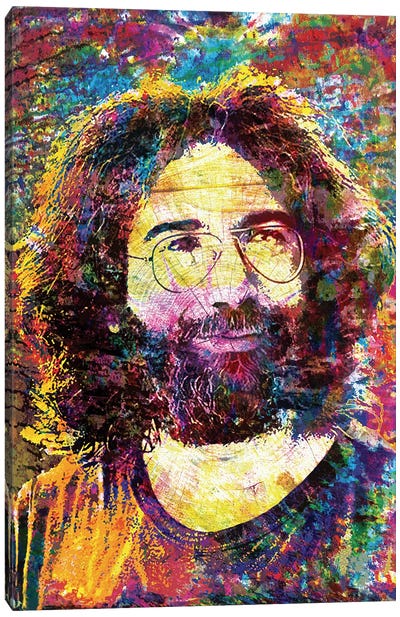 Jerry Garcia - The Grateful Dead "Ripple" Canvas Art Print - Band Art
