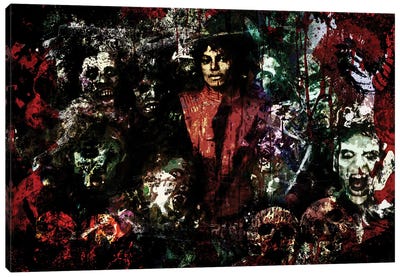 Michael Jackson "Thriller" Canvas Art Print - Michael Jackson