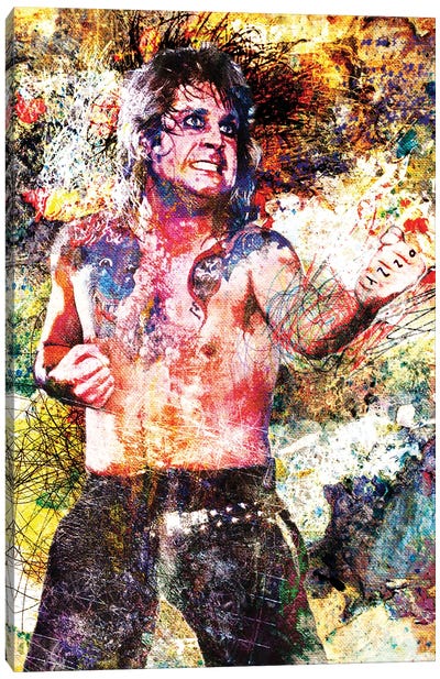 Ozzy Osbourne "Blizzard Of Oz" Canvas Art Print - Ozzy Osbourne