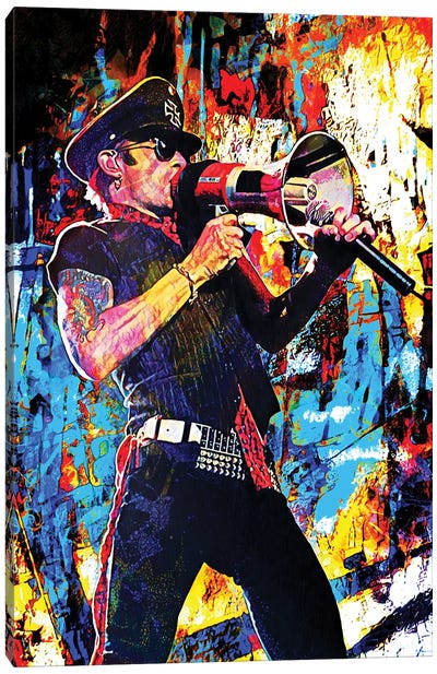 Scott Weiland - Stone Temple Pilots "Interstate Love Song" Canvas Art Print - Rockchromatic