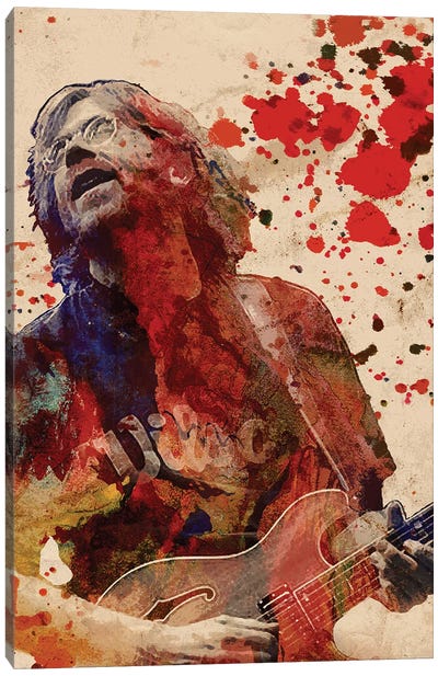 Trey Anastasio - Phish "Bag It, Tag It" Canvas Art Print - Rockchromatic