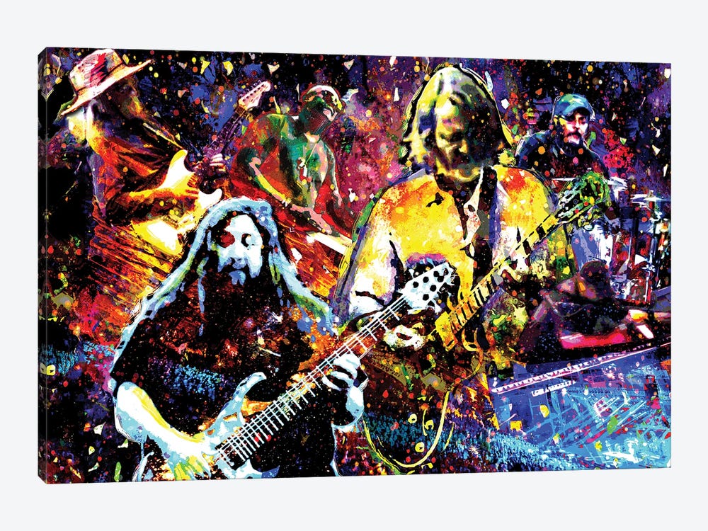 Widespread Panic "Red Rocks" by Rockchromatic 1-piece Canvas Wall Art