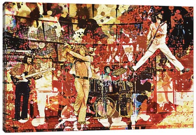 The Who "My Generation" Canvas Art Print - Guitar Art