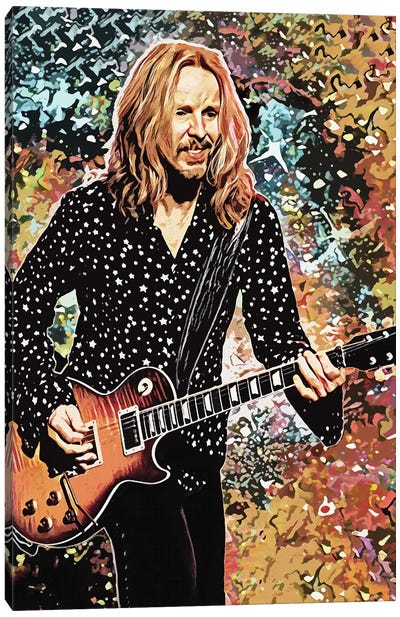 Tommy Shaw - Styx "Come Sail Away" Canvas Art Print - Limited Edition Musicians Art