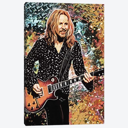 Tommy Shaw - Styx "Come Sail Away" Canvas Print #RCM234} by Rockchromatic Canvas Wall Art