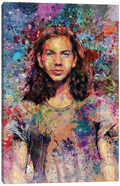 Eddie Vedder "Last Kiss" Canvas Art Print - Eddie Vedder