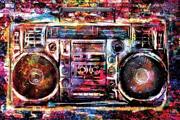 Boombox "80s Vibe"