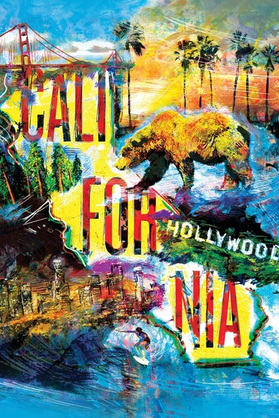 Hollywood: California Love by Rockchromatic