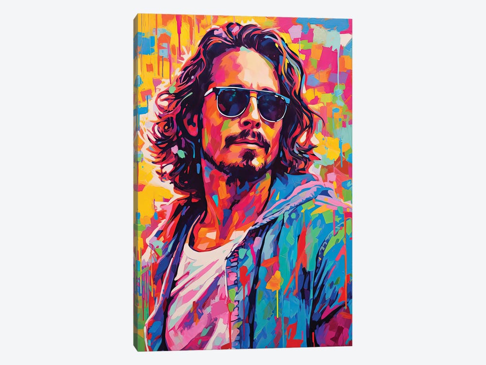 Chris Cornell - Like A Stone by Rockchromatic 1-piece Canvas Print