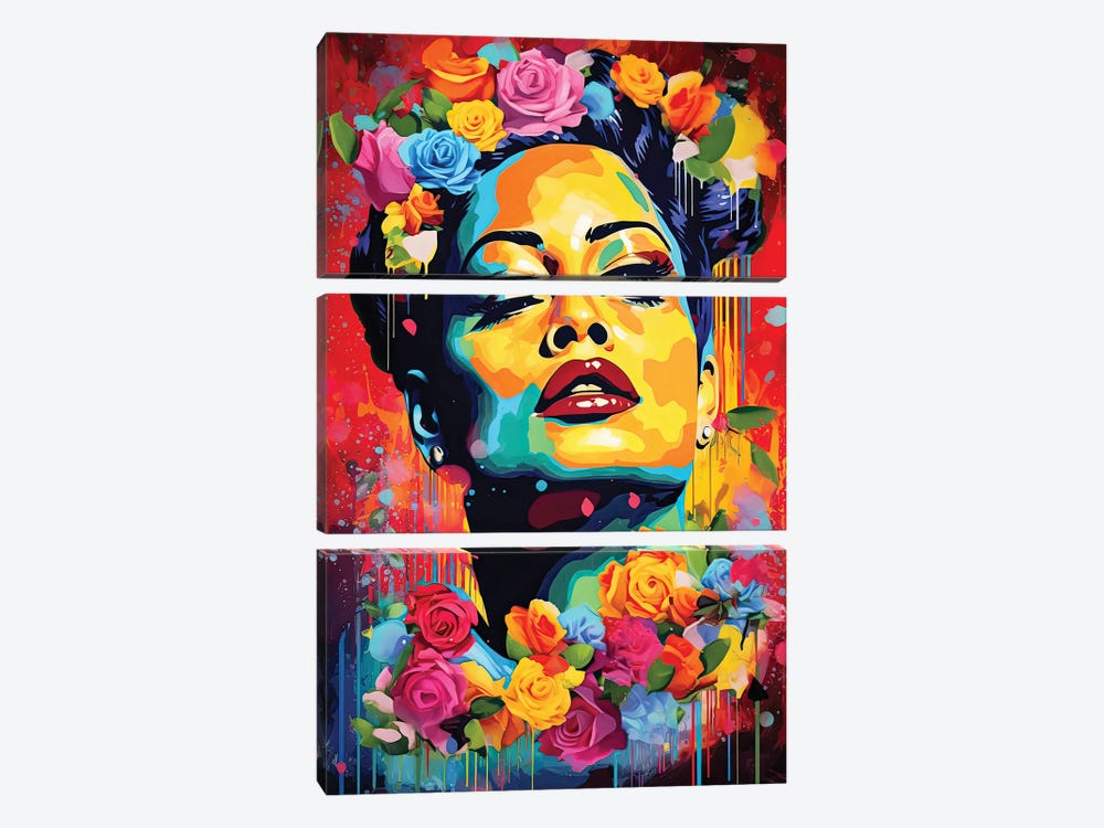 Billie Holiday - Summertime by Rockchromatic 3-piece Art Print