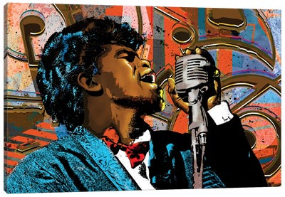 James Brown - Get Up Offa That Thing Canvas Art Print - James Brown