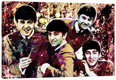 The Beatles "Hard Days Night" Canvas Art Print - Paul McCartney