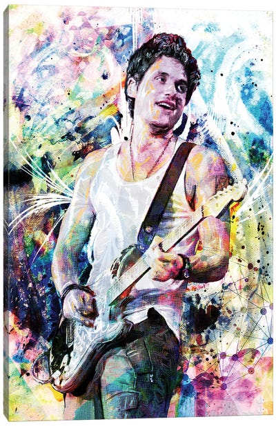 John Mayer "Gravity" Canvas Art Print - Pop Music Art