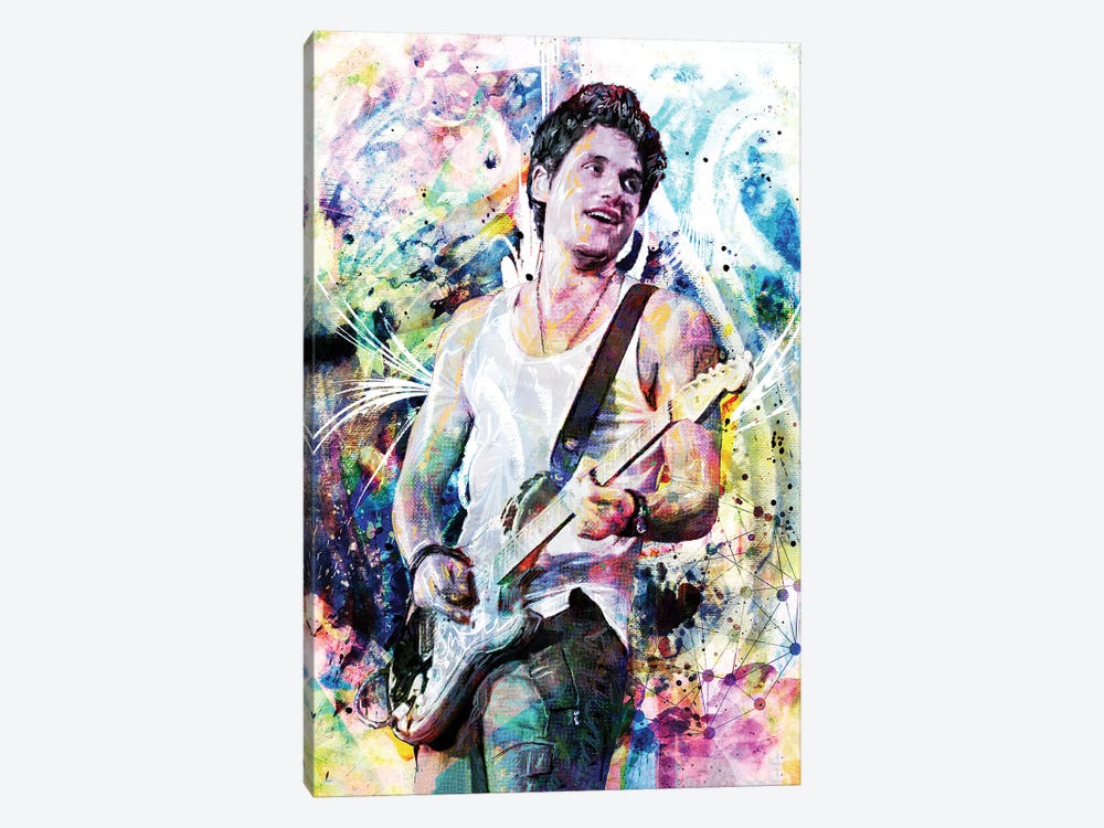 John Mayer "Gravity" by Rockchromatic 1-piece Canvas Artwork