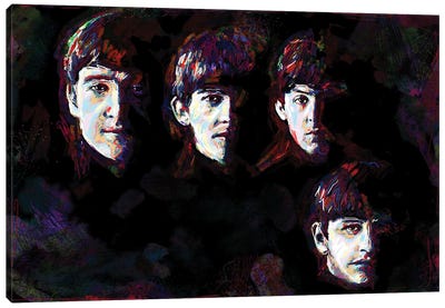 The Beatles "I Saw Her Standing There" Canvas Art Print - Music Art