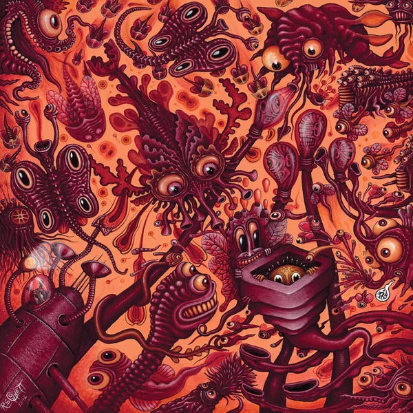 R.S. Connett: Red Microbia by R.S. Connett