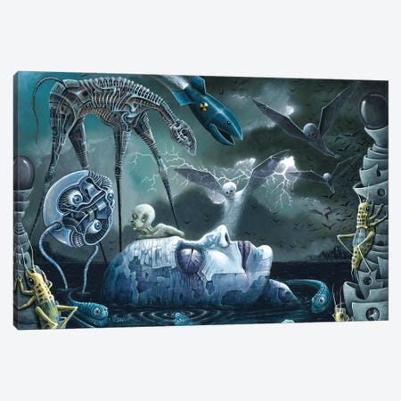 Dreams And Nightmares Canvas Print #RCN7} by R.S. Connett Canvas Print