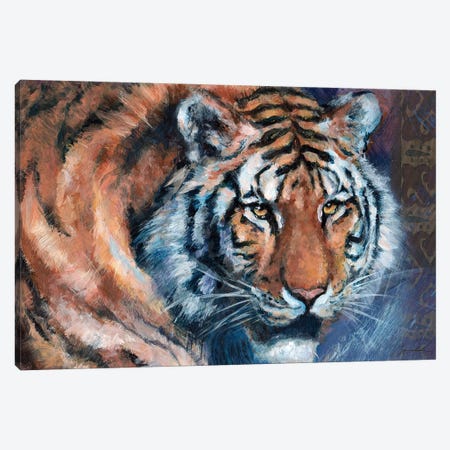 Tiger Tales Canvas Print #RCP12} by Robert Campbell Canvas Wall Art