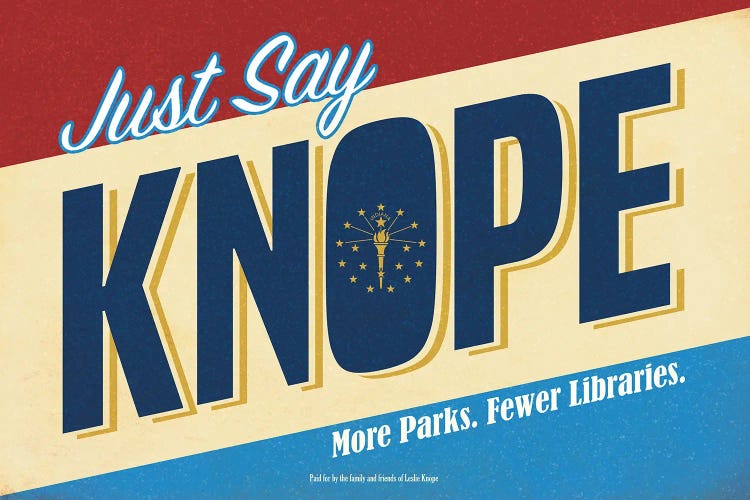 Knope Campaign Poster