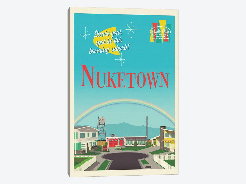 Nuketown by Ross Coskrey 1-piece Canvas Artwork