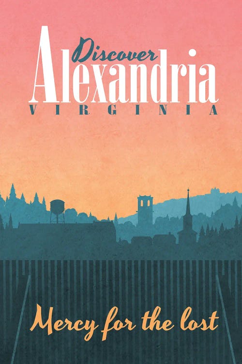 Alexandria Travel Poster