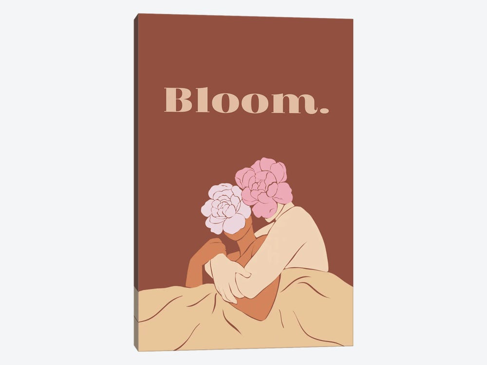 Bloomin Love by Rose Canva 1-piece Canvas Art Print