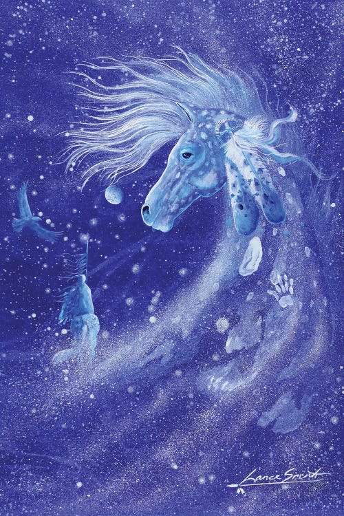 Blue Spirit Horse