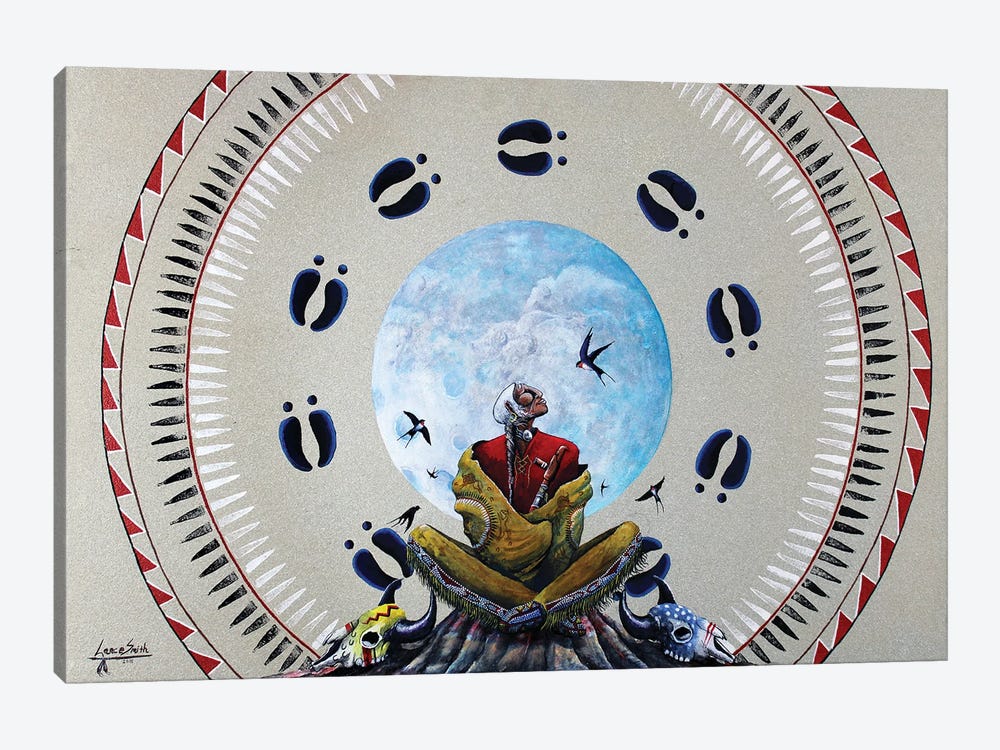 Prairie Whisperer by Red Bird Smith Art 1-piece Canvas Print