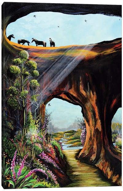 Unleashed Divinity Canvas Art Print - Canyon Art
