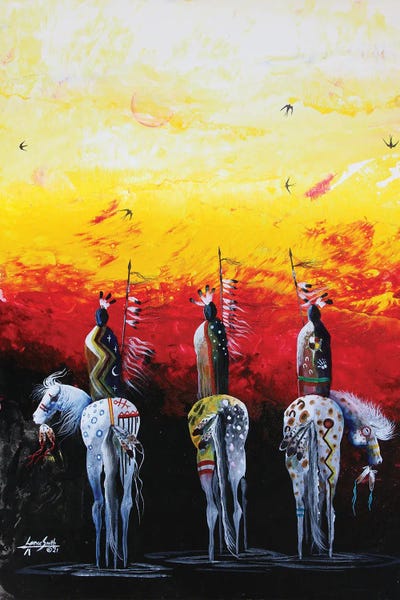 The New West Movement: III Follow The Sun by Red Bird Smith Art
