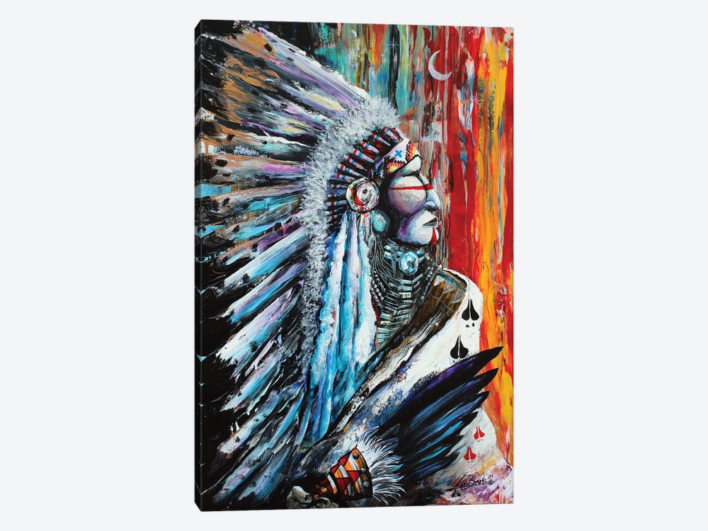 The Visionary by Red Bird Smith Art 1-piece Canvas Print