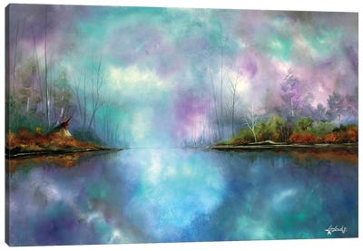 Tranquility Canvas Art Print - Art by Native American & Indigenous Artists