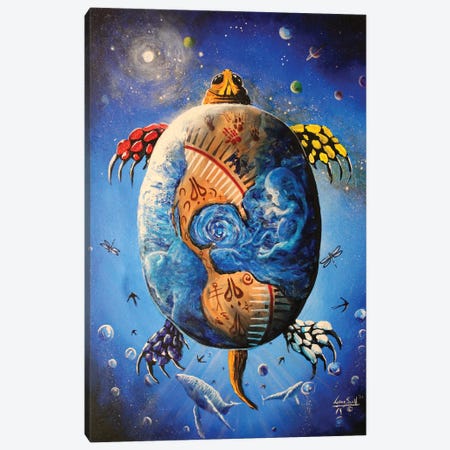 Mother'S Womb Canvas Print #RDB70} by Red Bird Smith Art Art Print