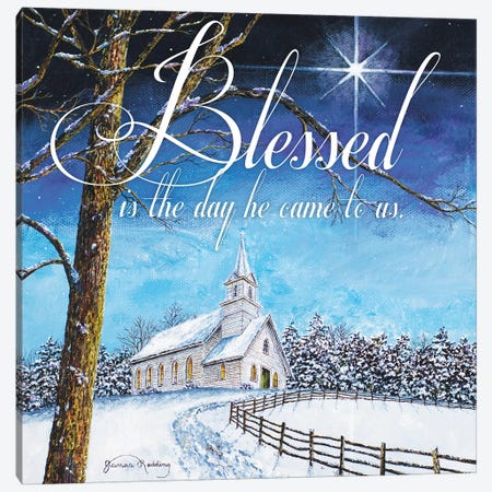 Blessed Church Canvas Print #RDD20} by James Redding Canvas Art