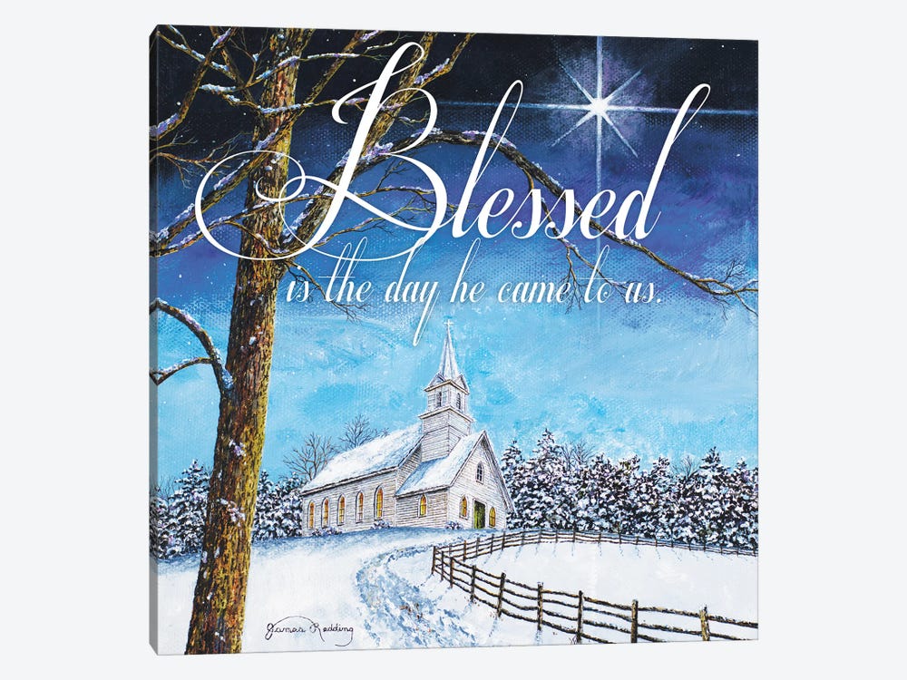 Blessed Church by James Redding 1-piece Canvas Art