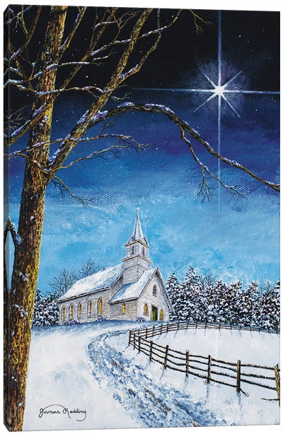 Bright Star Canvas Art Print - James Redding