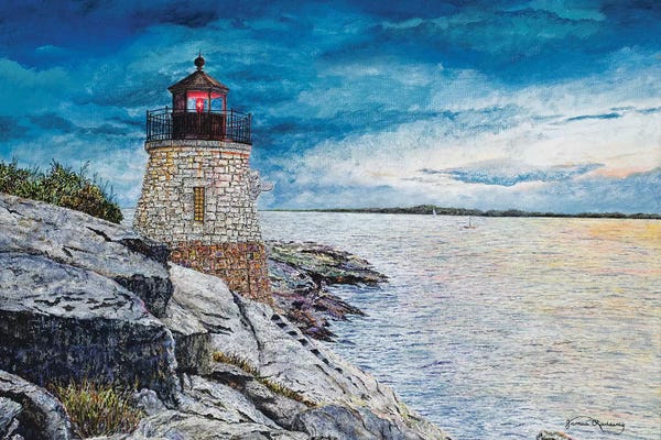 James Redding: Castle Bay Light by James Redding