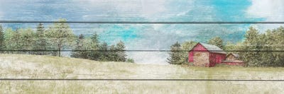 Countryside Town Farm by James Redding canvas print