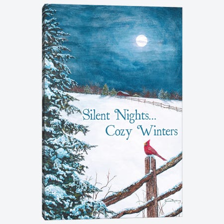 Cozy Winters Canvas Print #RDD25} by James Redding Canvas Art Print
