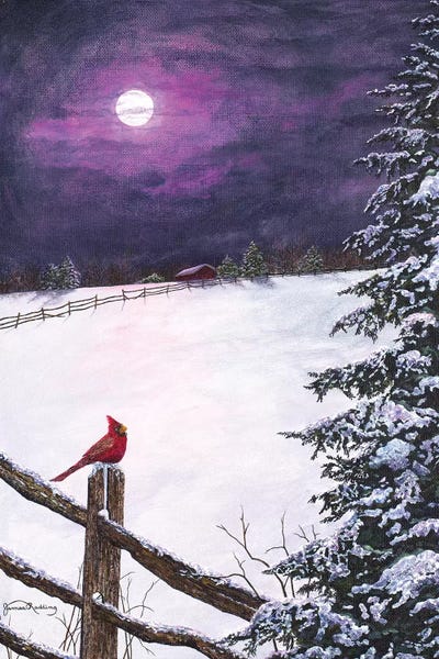 Countrysides: Deep Mauve Midnight by James Redding