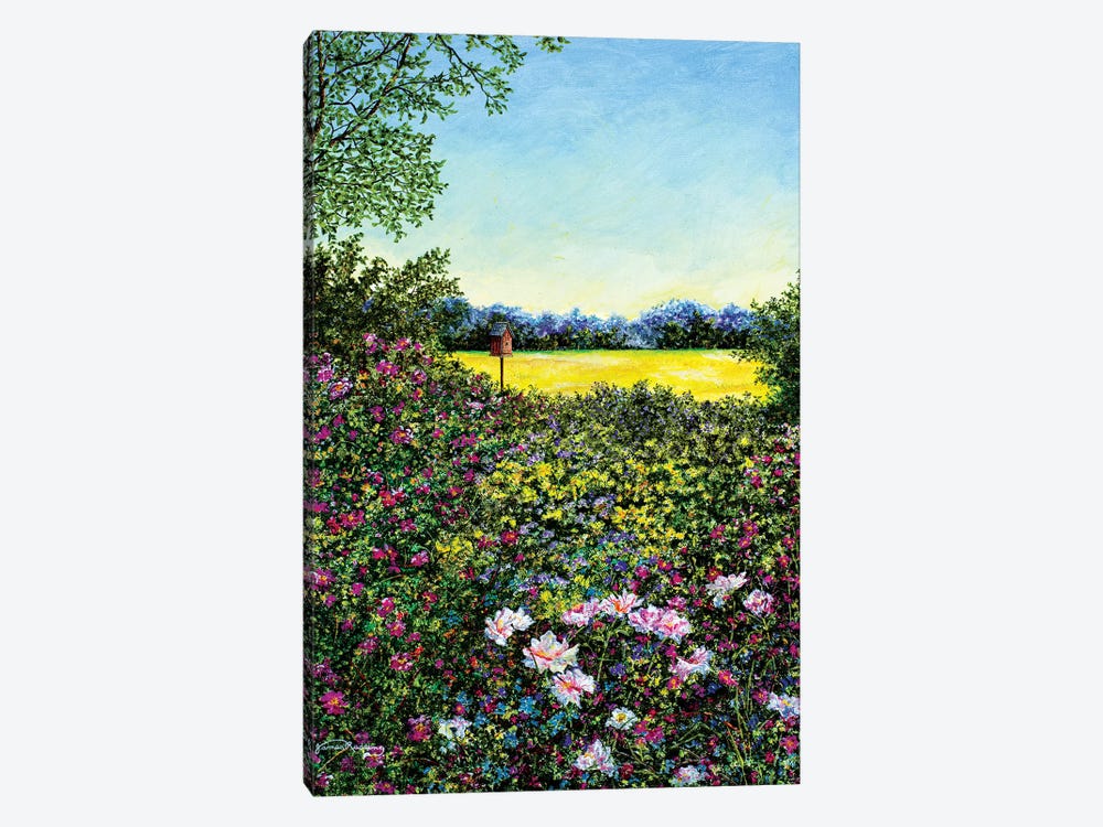 Along The Meadows Edge by James Redding 1-piece Canvas Art