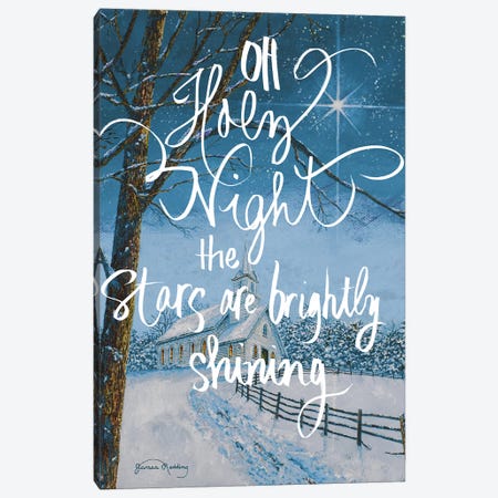 Oh Holy Night Canvas Print #RDD37} by James Redding Canvas Artwork