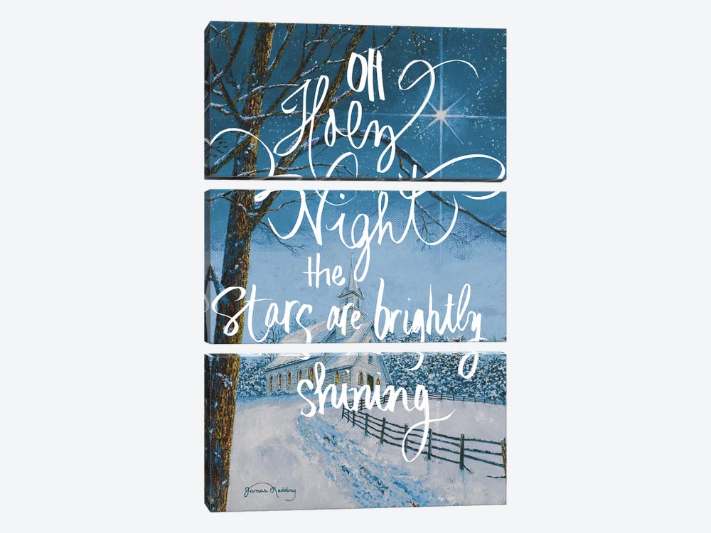 Oh Holy Night by James Redding 3-piece Canvas Art