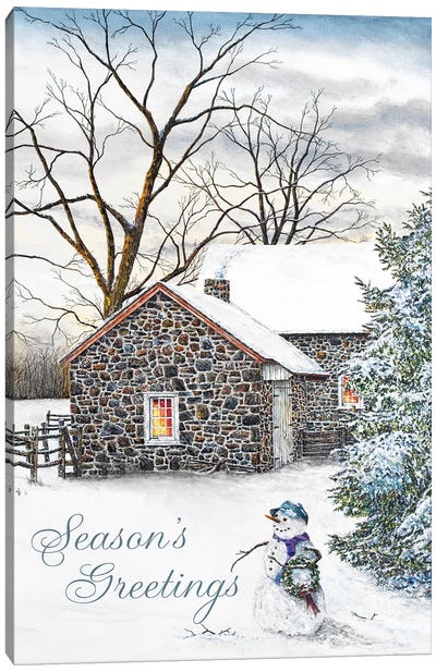 Season's Greetings Canvas Art Print - James Redding