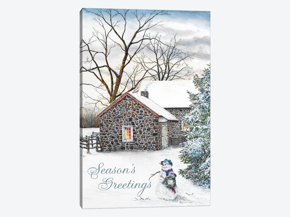 Season's Greetings by James Redding 1-piece Canvas Art Print