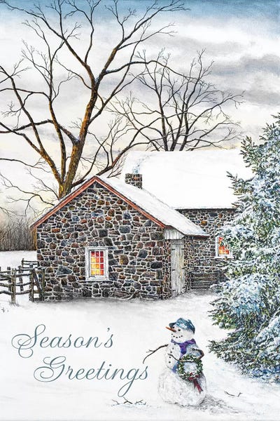 Rustic Winter: Season's Greetings by James Redding