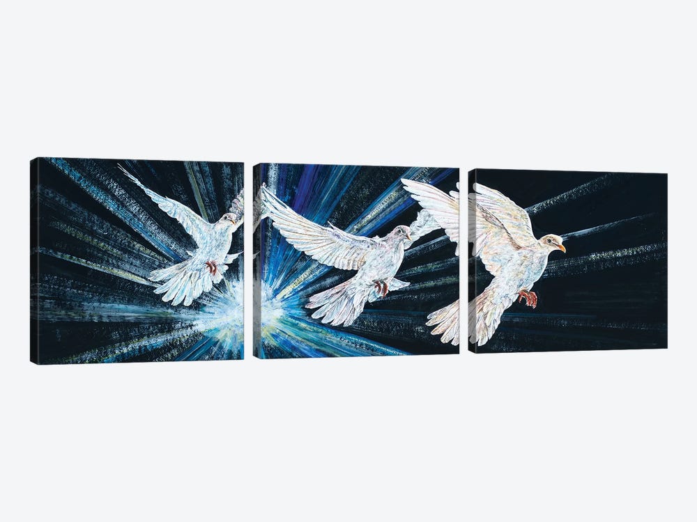 Three Spirits by James Redding 3-piece Canvas Wall Art