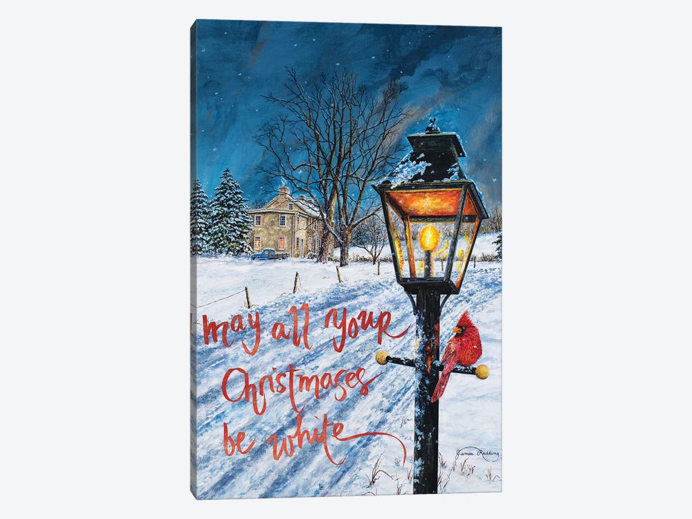 White Christmas by James Redding 1-piece Canvas Art