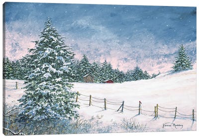 Winter Mornings Canvas Art Print - James Redding