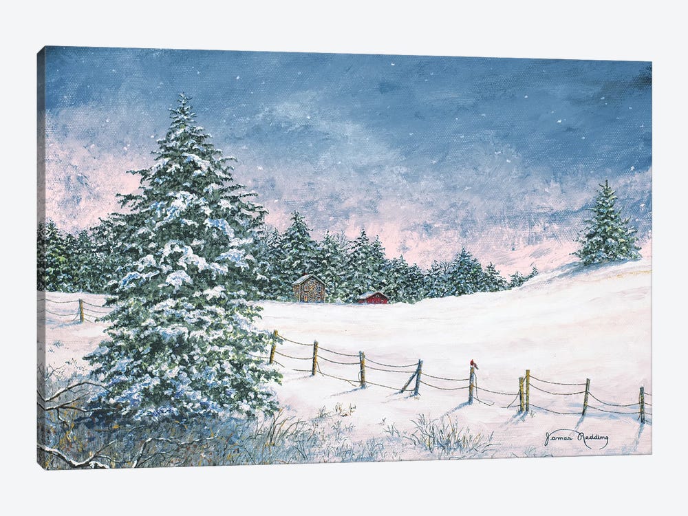 Winter Mornings by James Redding 1-piece Canvas Art Print